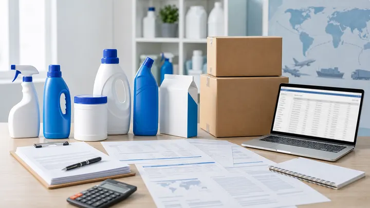 Qiaoshou export document review desk for cleaning product RFQs